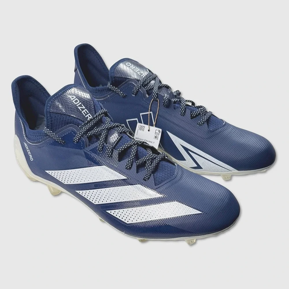 Adidas Adizero Electric.1 Football Cleats  - NEW Mens Size 16 Blue - #47360-OF